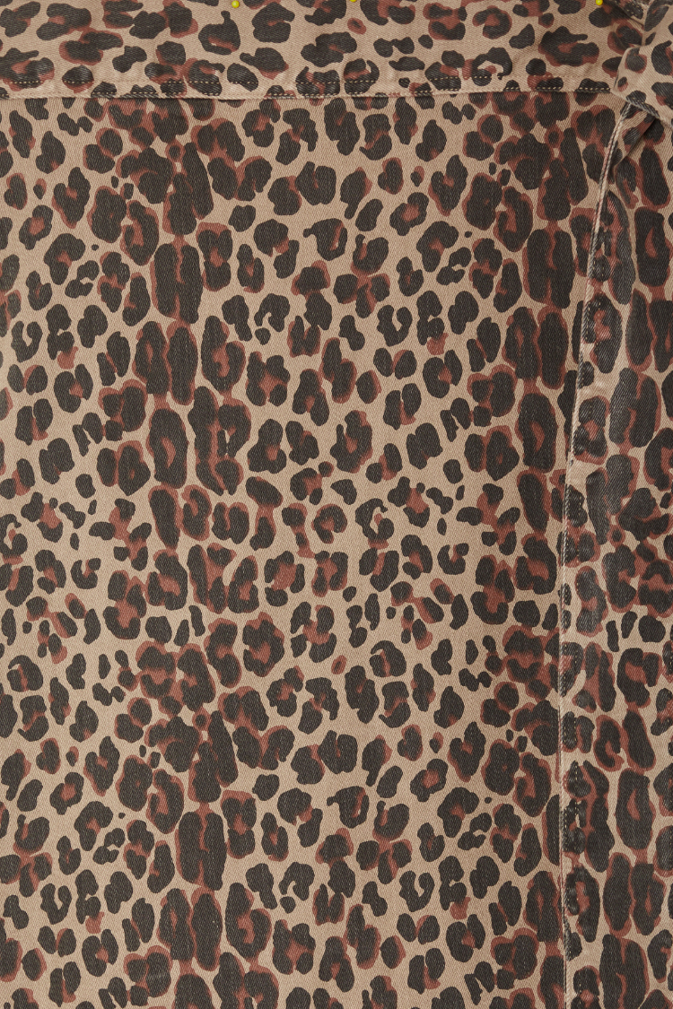  Leopard Lucia Denim Jaspre Skirt