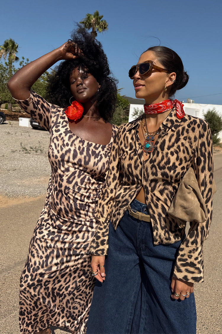 NEVER FULLY DRESSED Leopard Shirt