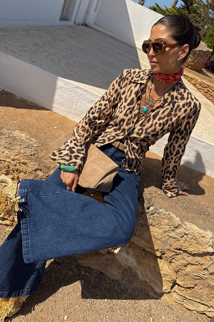 NEVER FULLY DRESSED Leopard Shirt