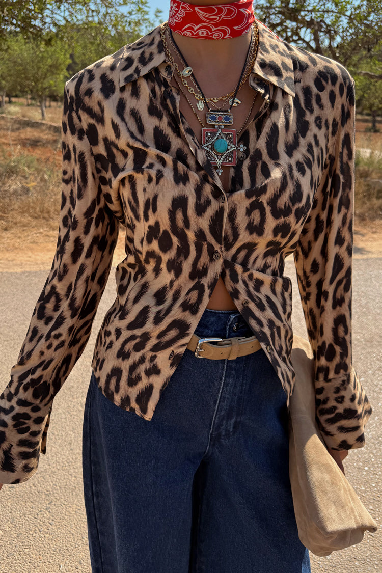 NEVER FULLY DRESSED Leopard Shirt