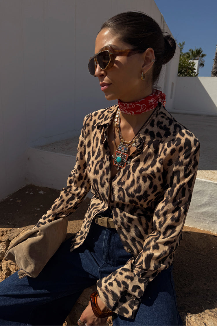 NEVER FULLY DRESSED Leopard Shirt