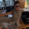 NEVER FULLY DRESSED Leopard Waistcoat