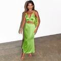 NEVER FULLY DRESSED Lime Mimi Dress