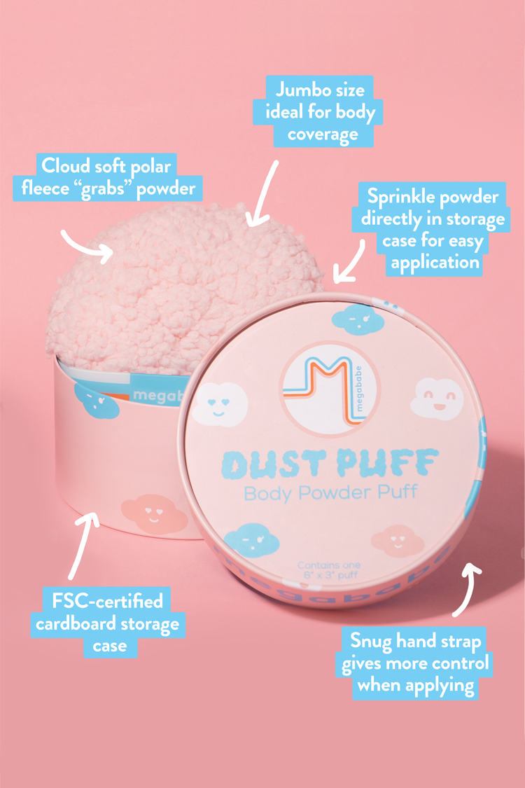 NEVER FULLY DRESSED Megababe Dust Puff