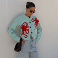 NEVER FULLY DRESSED Octopus Cardigan