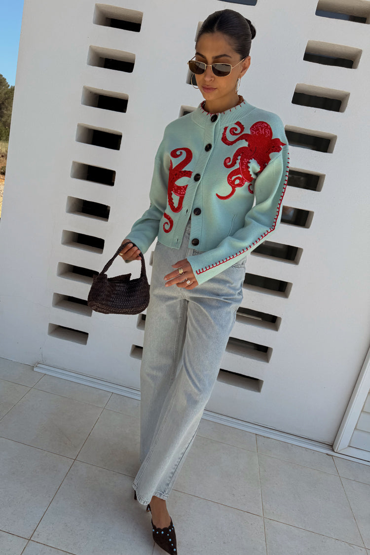 NEVER FULLY DRESSED Octopus Cardigan