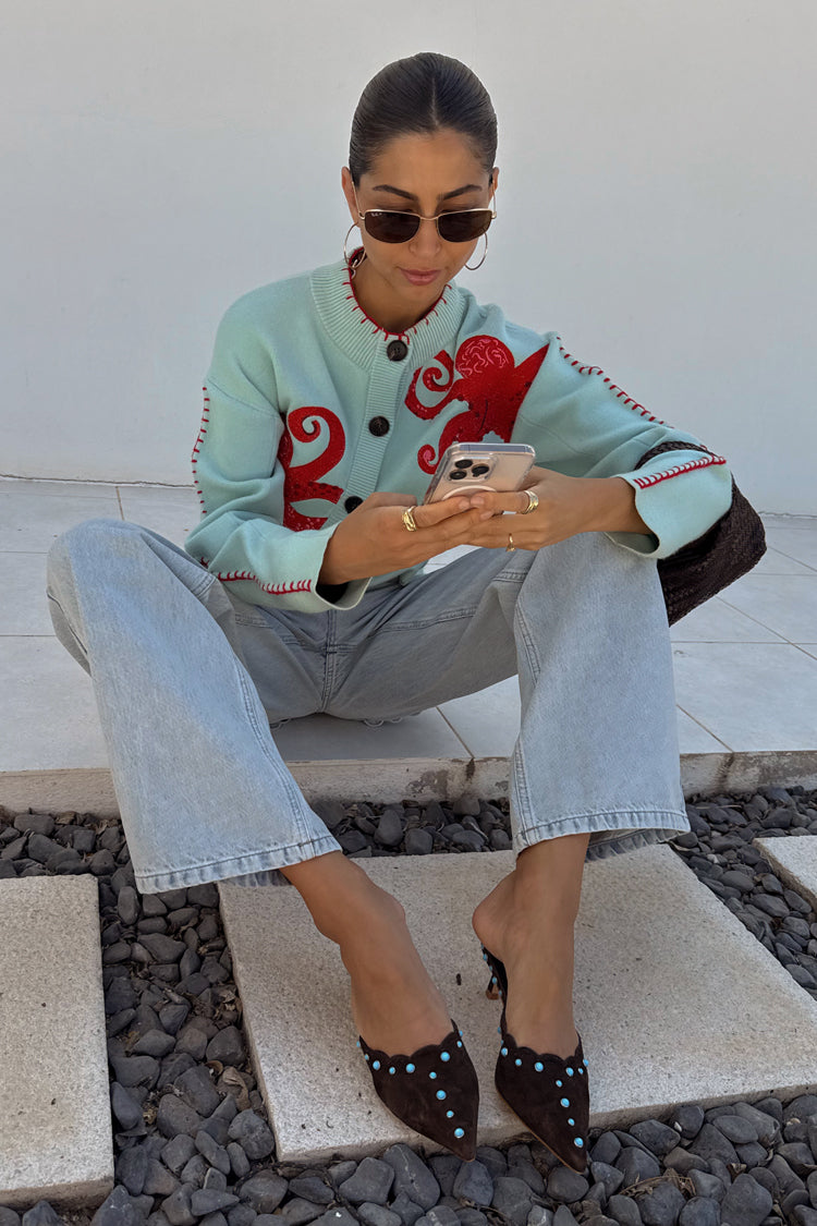 NEVER FULLY DRESSED Octopus Cardigan