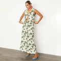 NEVER FULLY DRESSED Green Palm Amy Skirt