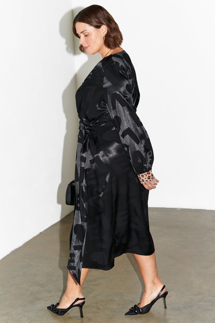 NEVER FULLY DRESSED Black Paris Love Midi Vienna