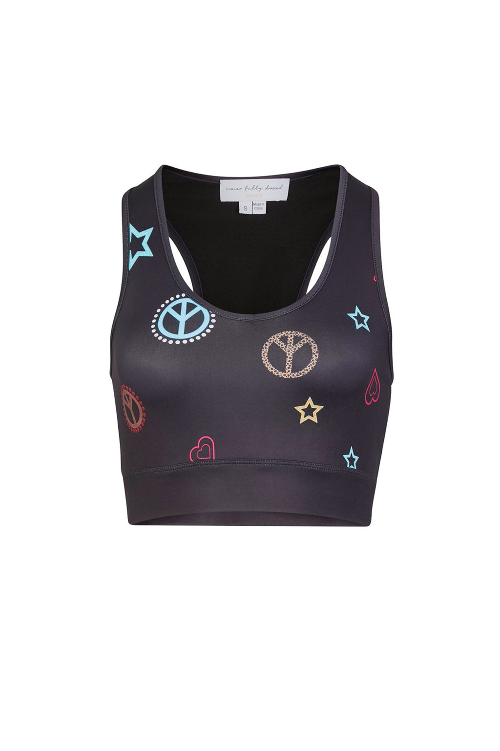  Peace Athleisure Crop Top