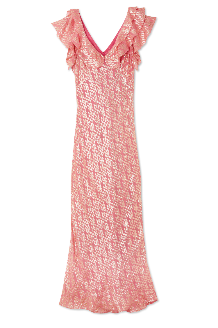  Pink Jacquard Tilda Dress Petite