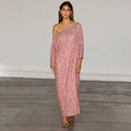 NEVER FULLY DRESSED Pink Sequin Jem Dress