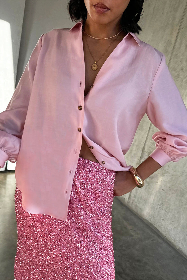 NEVER FULLY DRESSED Pink Miley Shirt