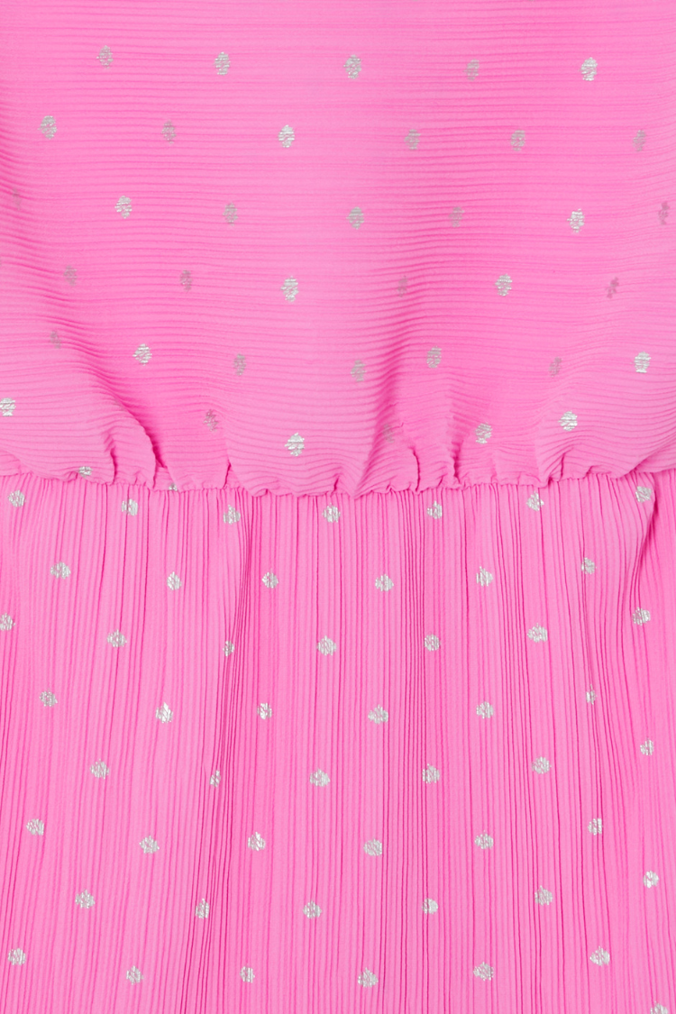 NEVER FULLY DRESSED Petal Pink Mini Tilly Dress