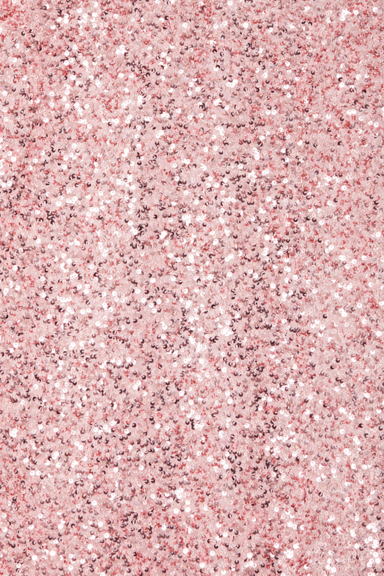 NEVER FULLY DRESSED Pink Sequin Cami Top