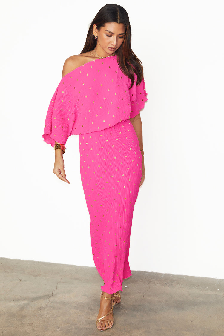 NEVER FULLY DRESSED Pink Tilly Dress