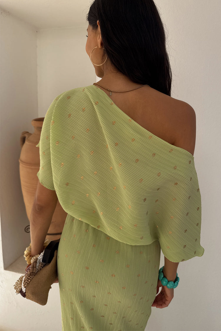 NEVER FULLY DRESSED Pistachio Tilly Dress