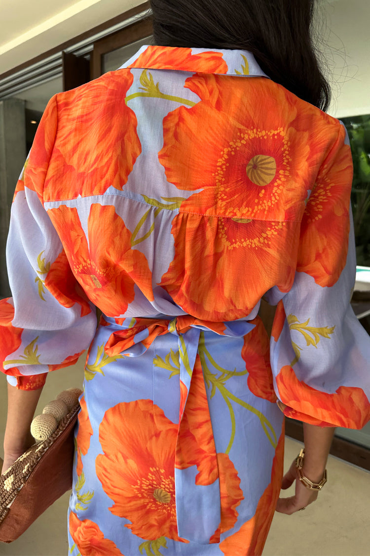 NEVER FULLY DRESSED Blue Poppy Miley Shirt