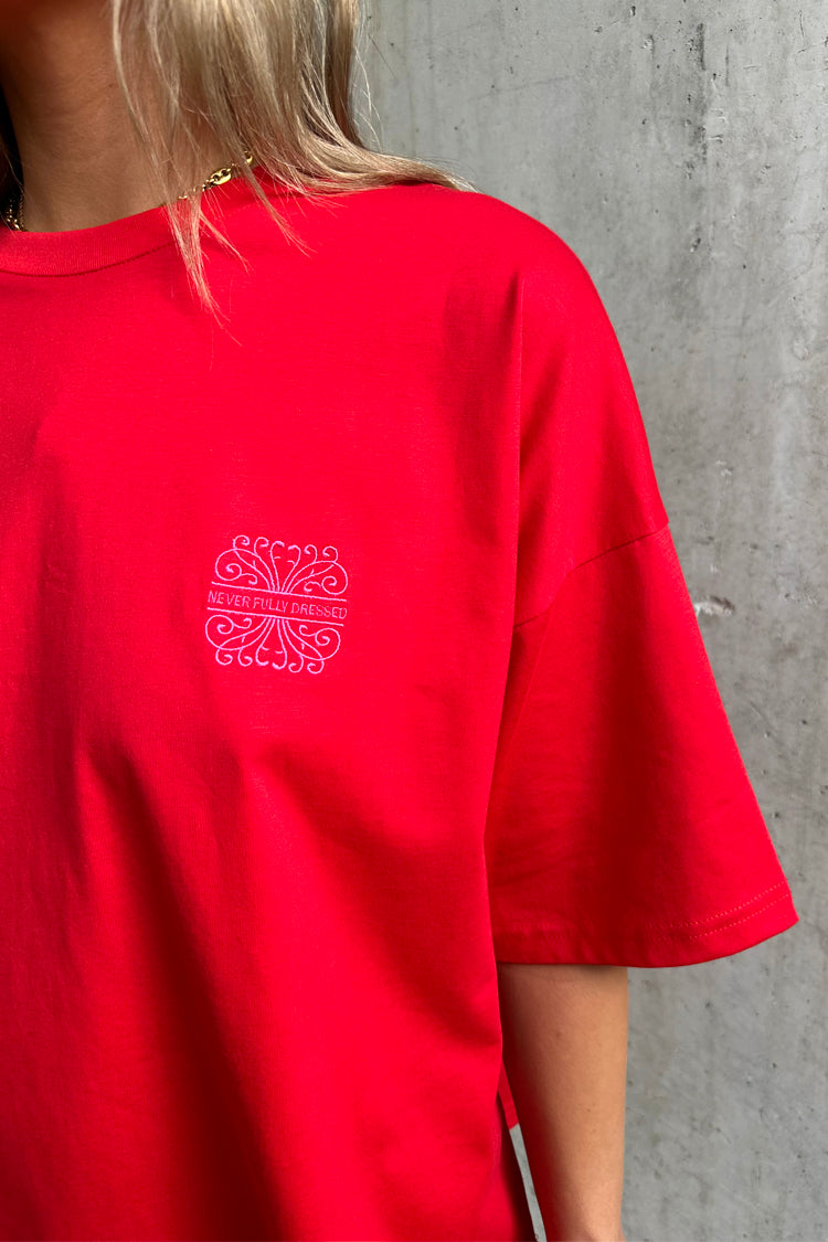 NEVER FULLY DRESSED Red Solstice T-Shirt