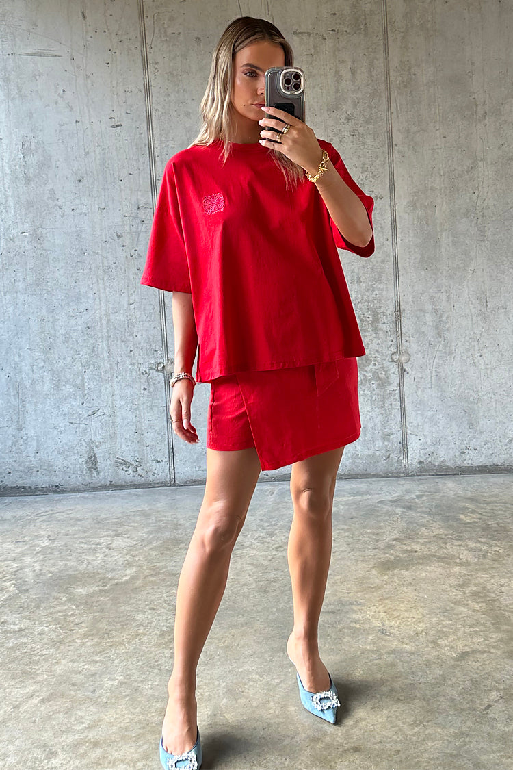 NEVER FULLY DRESSED Red Solstice T-Shirt