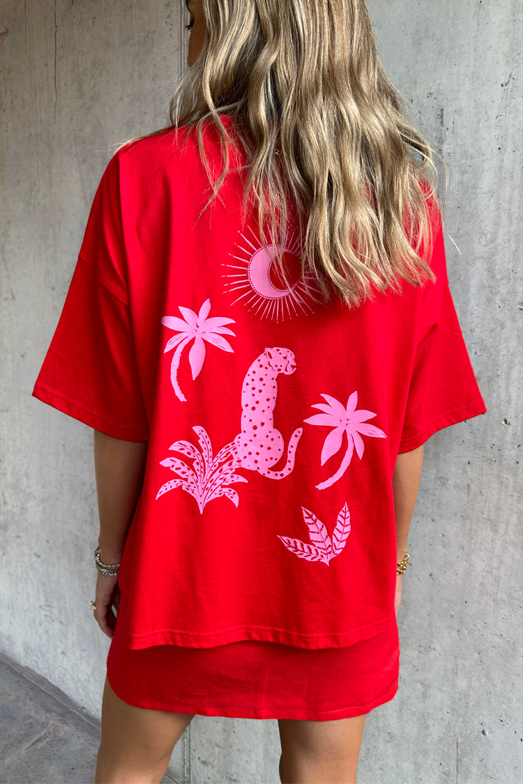 NEVER FULLY DRESSED Red Solstice T-Shirt