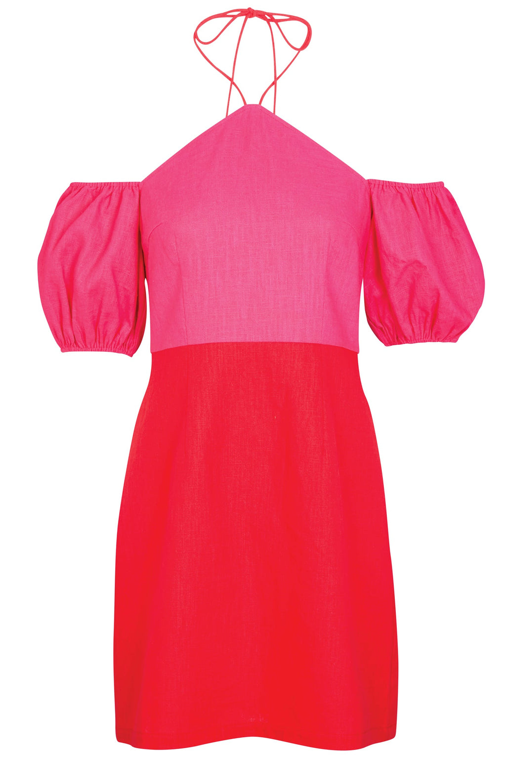  Red And Pink Rocco Dress