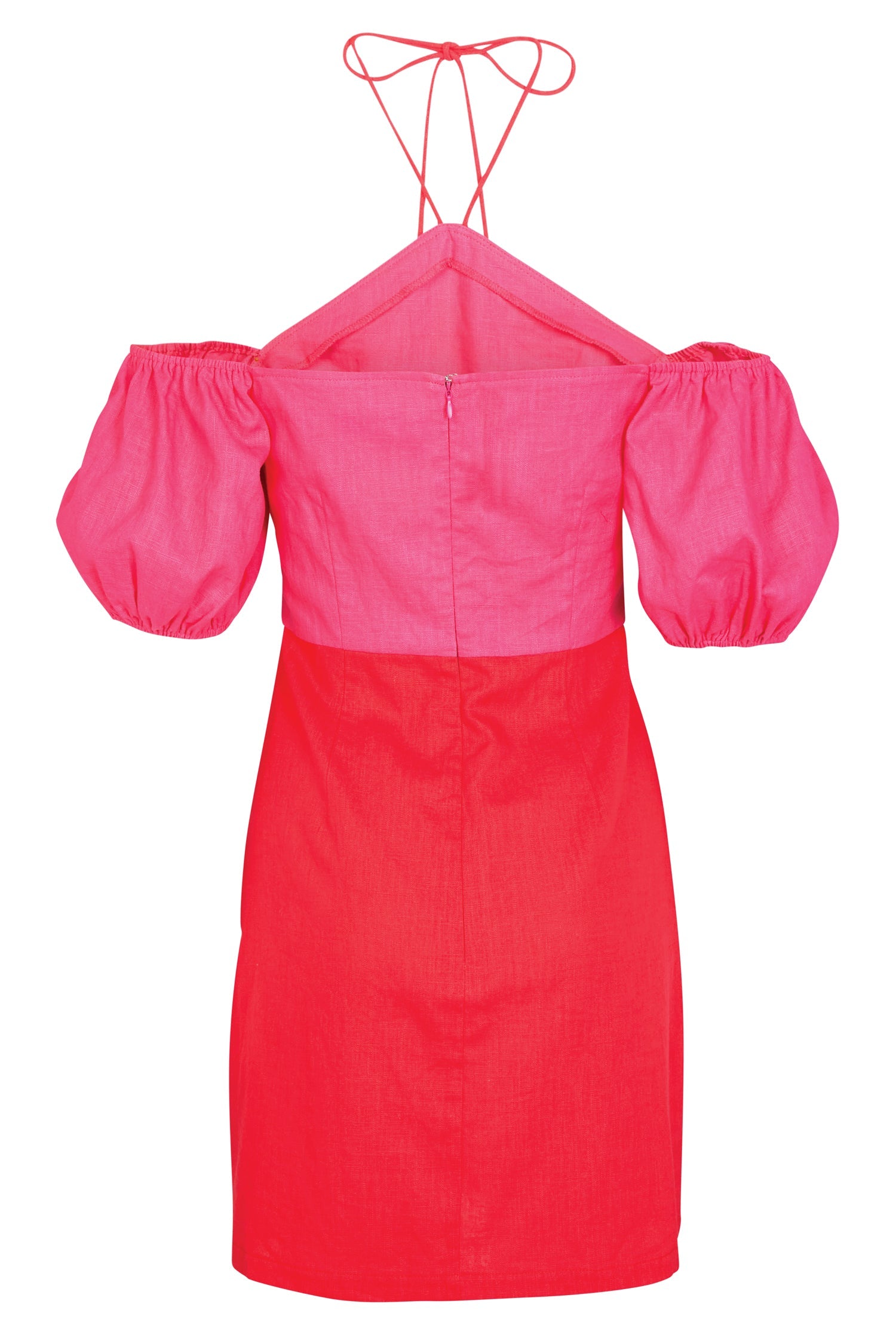  Red And Pink Rocco Dress