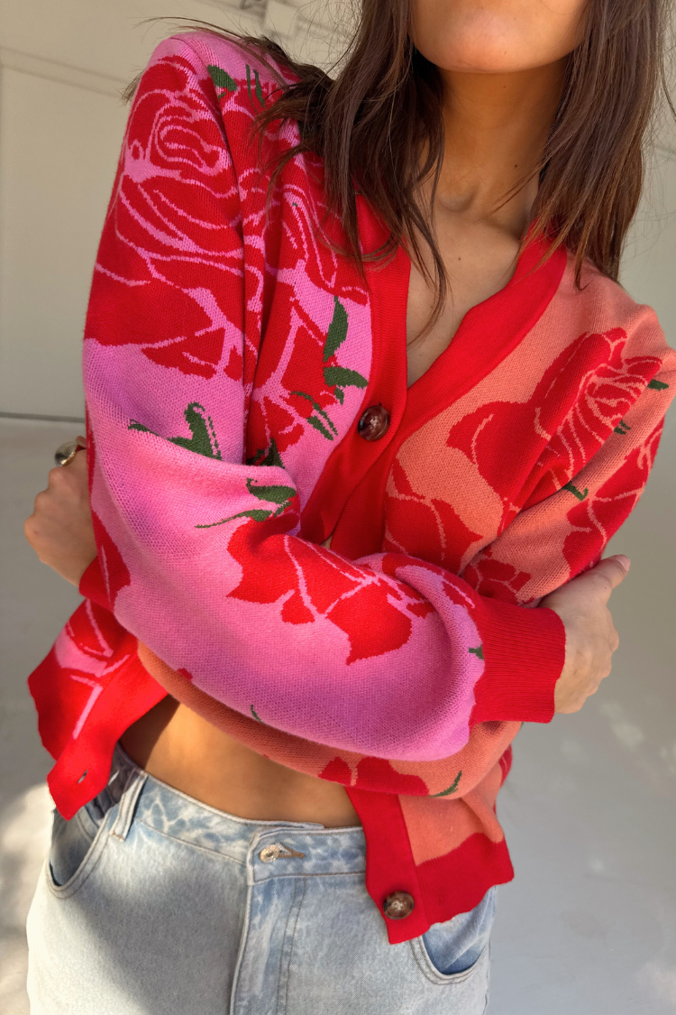 NEVER FULLY DRESSED Rosa Forrest Cardigan
