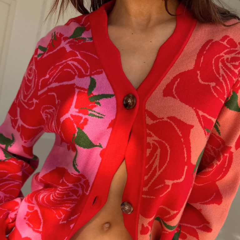 NEVER FULLY DRESSED Rosa Forrest Cardigan