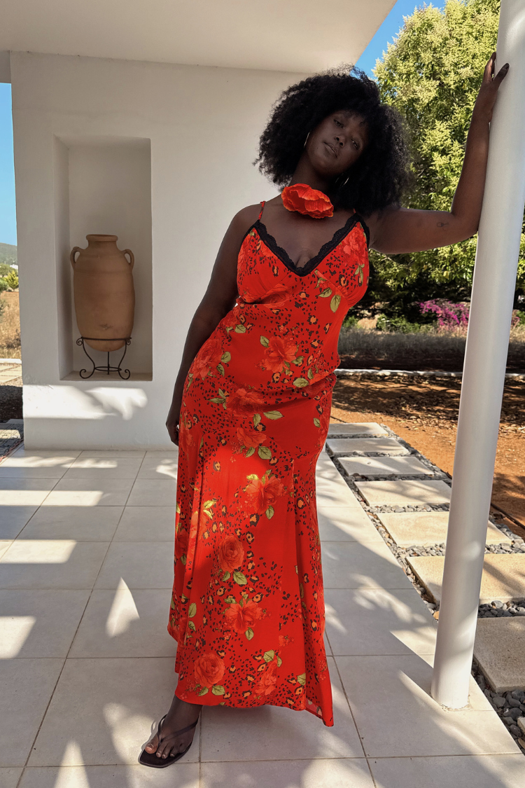 NEVER FULLY DRESSED Rosie Slip Dress Petite