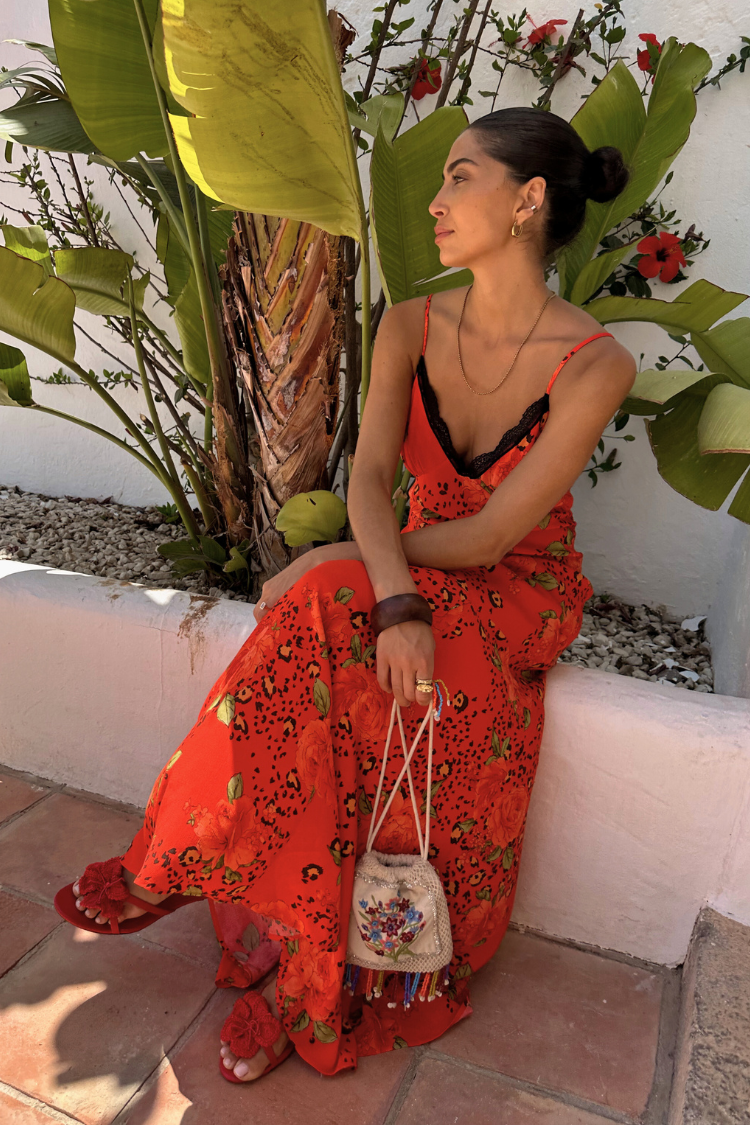 NEVER FULLY DRESSED Rosie Slip Dress Petite