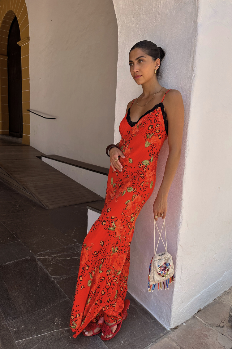NEVER FULLY DRESSED Rosie Slip Dress Petite