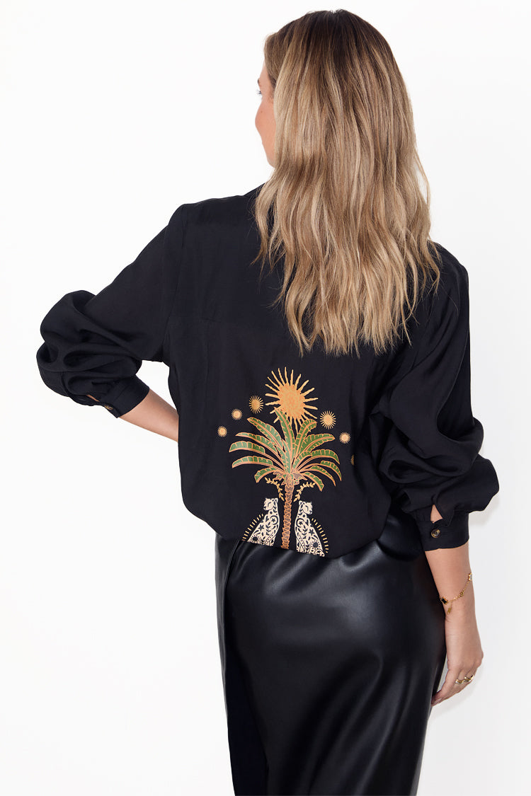 NEVER FULLY DRESSED Black Running Wilder Miley Shirt