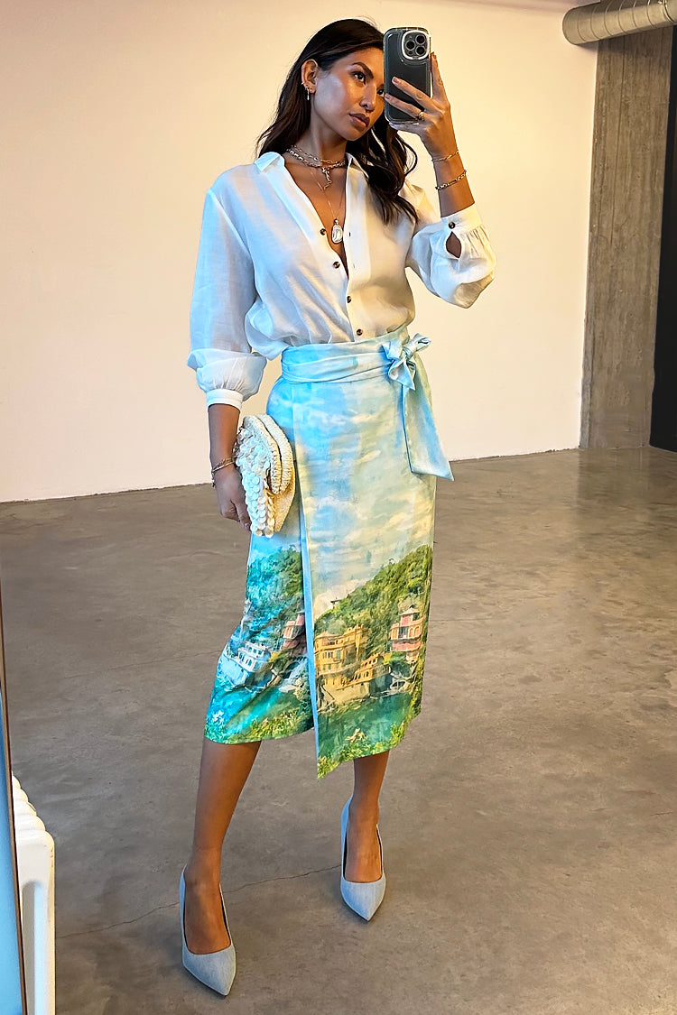 NEVER FULLY DRESSED Scenery Jaspre Skirt