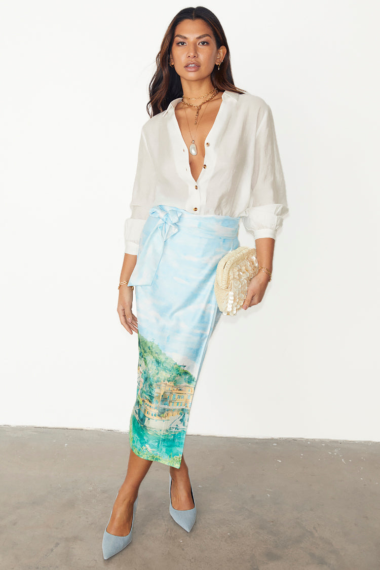 NEVER FULLY DRESSED Scenery Jaspre Skirt