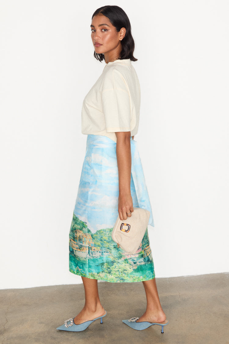 NEVER FULLY DRESSED Scenery Jaspre Skirt