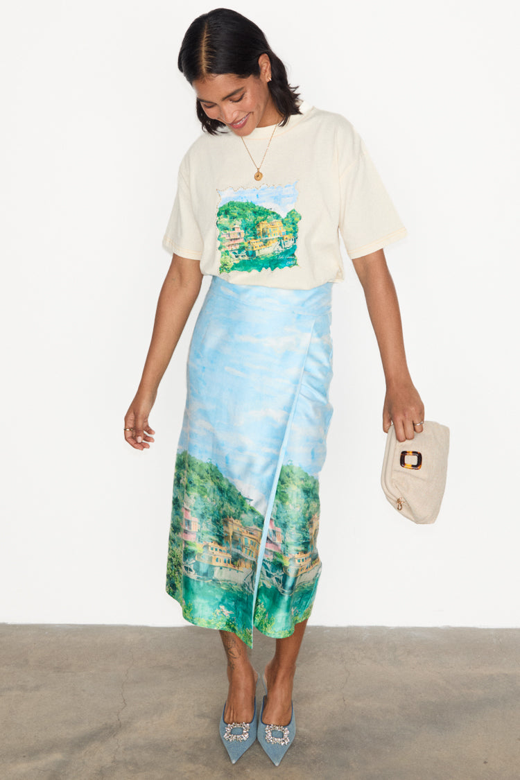 NEVER FULLY DRESSED Scenery Jaspre Skirt