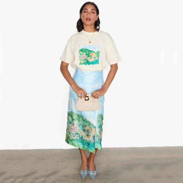 NEVER FULLY DRESSED Scenery Jaspre Skirt