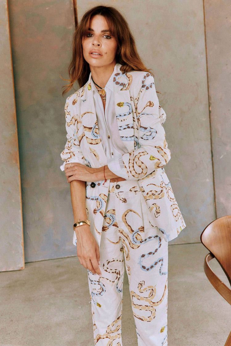 NEVER FULLY DRESSED Snake Dynasty Blazer Petite