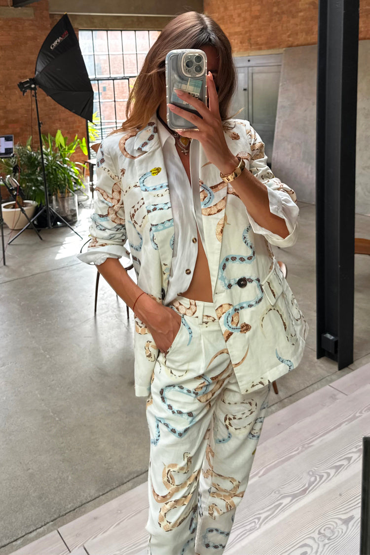 NEVER FULLY DRESSED Snake Dynasty Blazer Petite