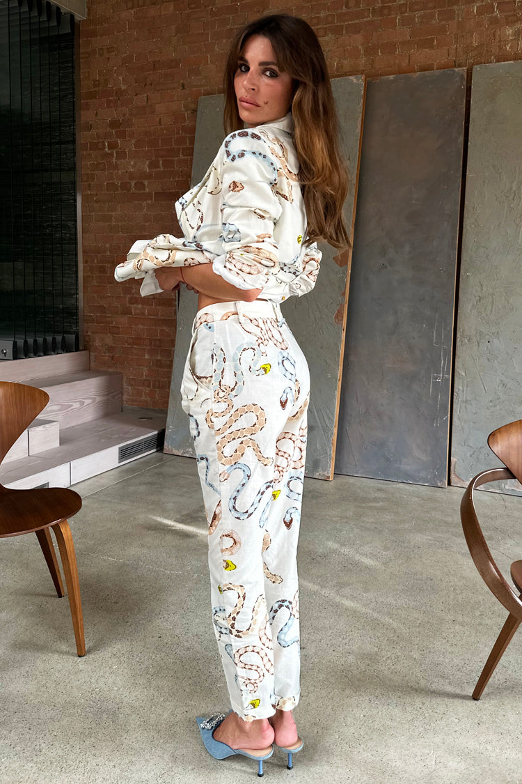 NEVER FULLY DRESSED Snake Annouck Trousers Petite
