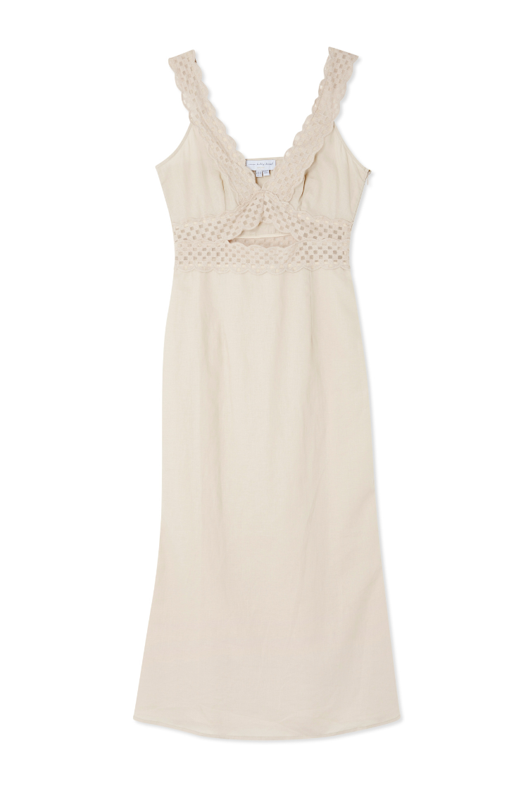 NEVER FULLY DRESSED Stone Mimi Dress