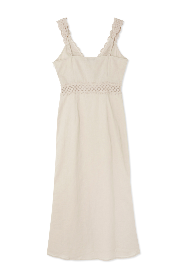 NEVER FULLY DRESSED Stone Mimi Dress