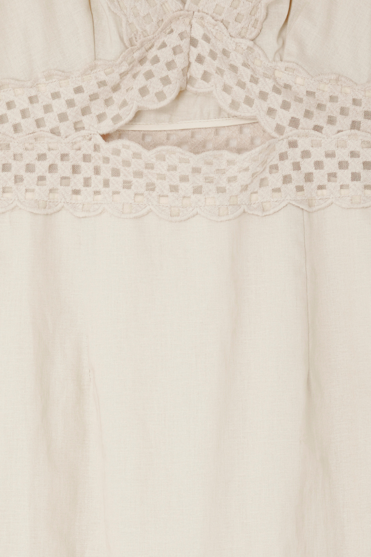 NEVER FULLY DRESSED Stone Mimi Dress