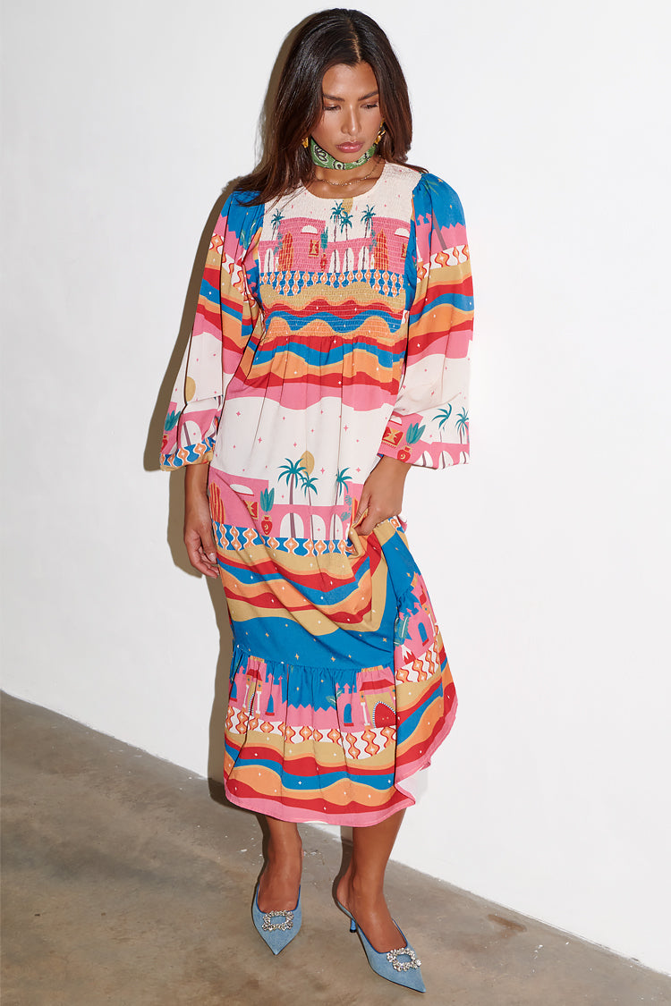 NEVER FULLY DRESSED Sunrise Jan Dress