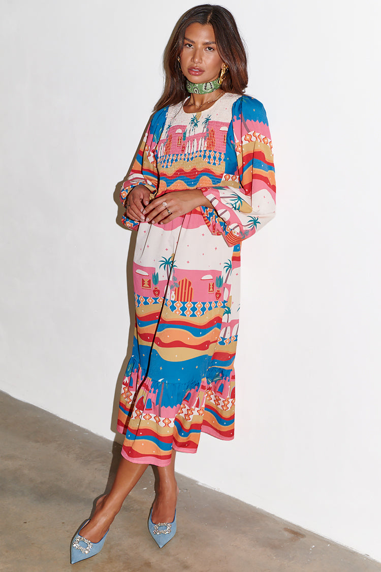 NEVER FULLY DRESSED Sunrise Jan Dress