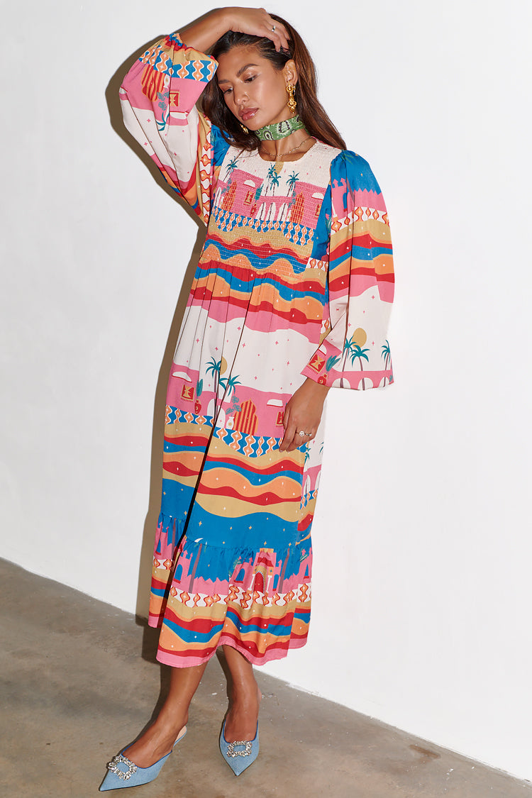 NEVER FULLY DRESSED Sunrise Jan Dress