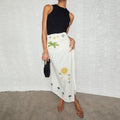 NEVER FULLY DRESSED Cream Sunshine Jaspre Skirt Petite
