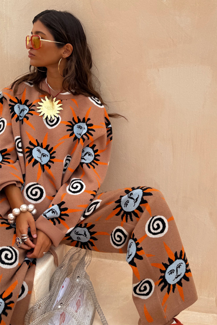 NEVER FULLY DRESSED Tan Sun Copenhagen Jumper