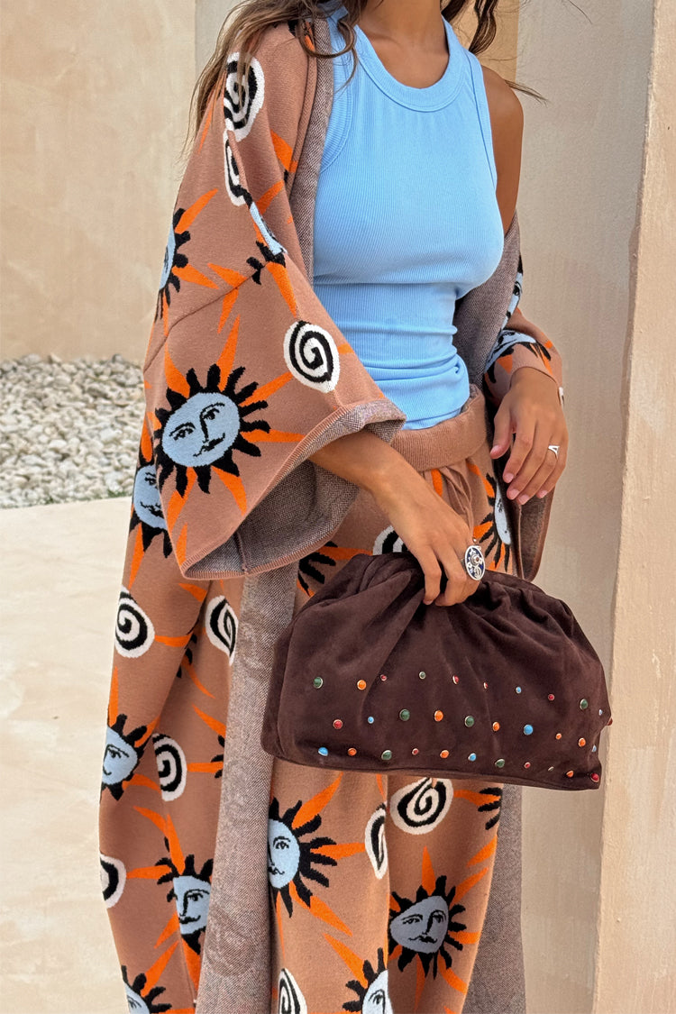 NEVER FULLY DRESSED Tan Sun Cardigan